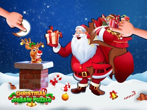 Christmas Jigsaw Puzzle - Crazy Fun Games screenshot 6