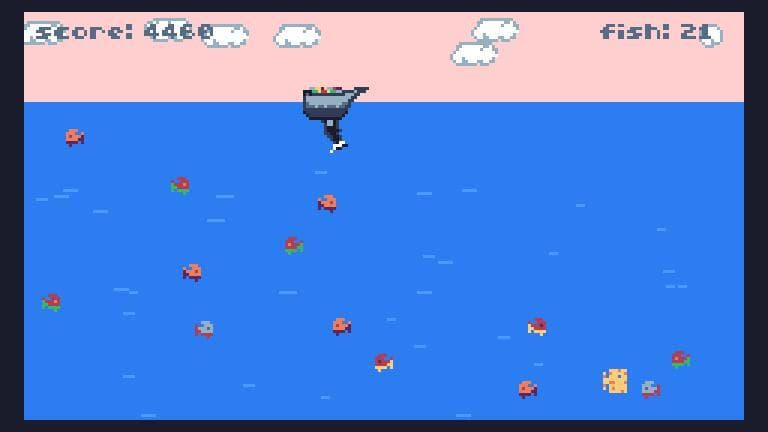 Fishing arcade [TIC-80]