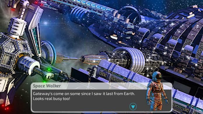 SPACE WALKER: A Sci-Fi Visual Novel screenshot 2