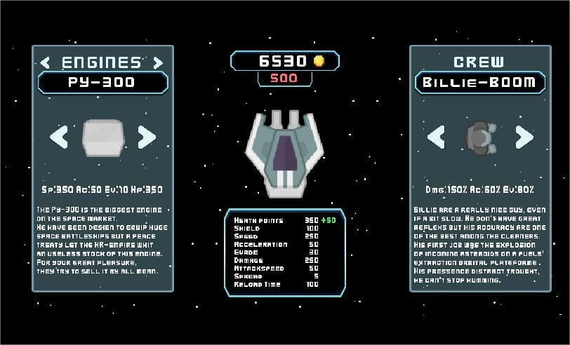 On the space road, a cleaner week DEMOs screenshot 2