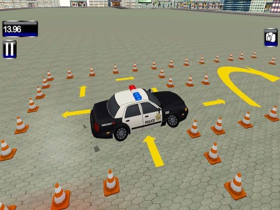 Highway Police Parking Car 3D screenshot 4
