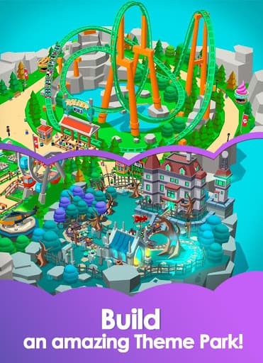 Idle Theme Park Tycoon - Recreation Game screenshot 6