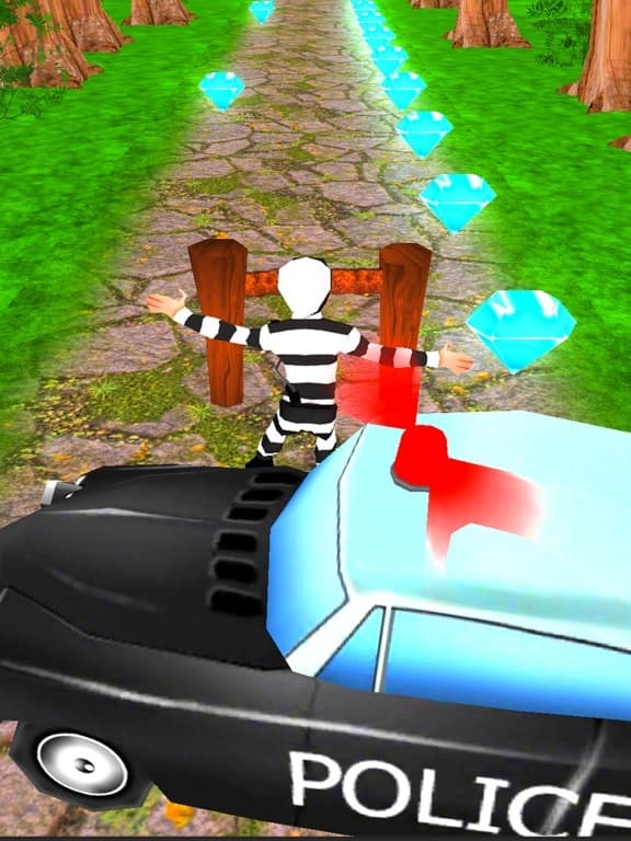 Jungle Crazy Runner: Prisoner Survival 3D screenshot 3