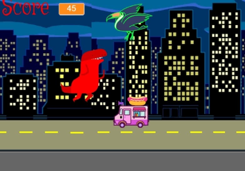 Dino Jump (Fusion Game) screenshot 3