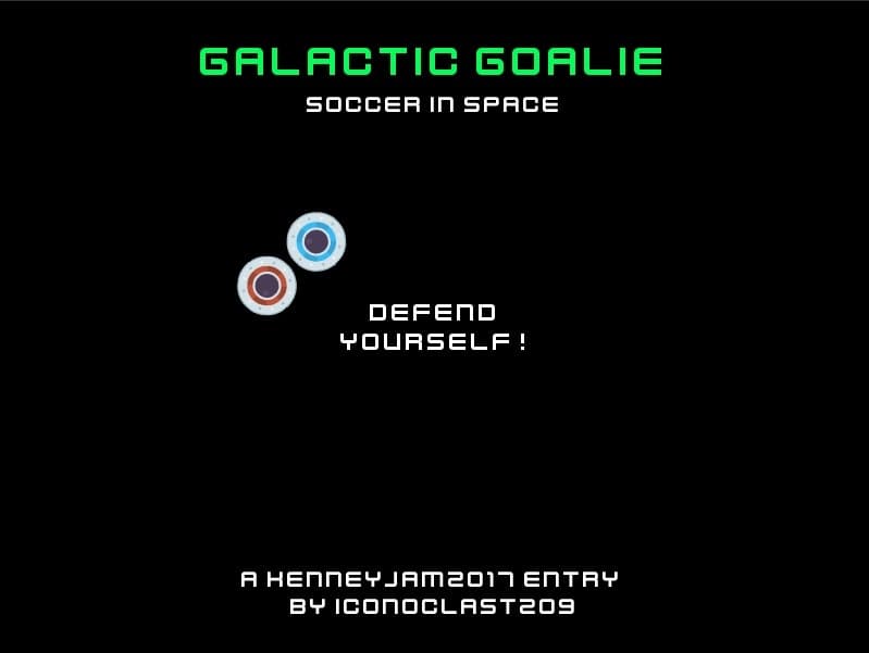 Galactic Goalie screenshot 2