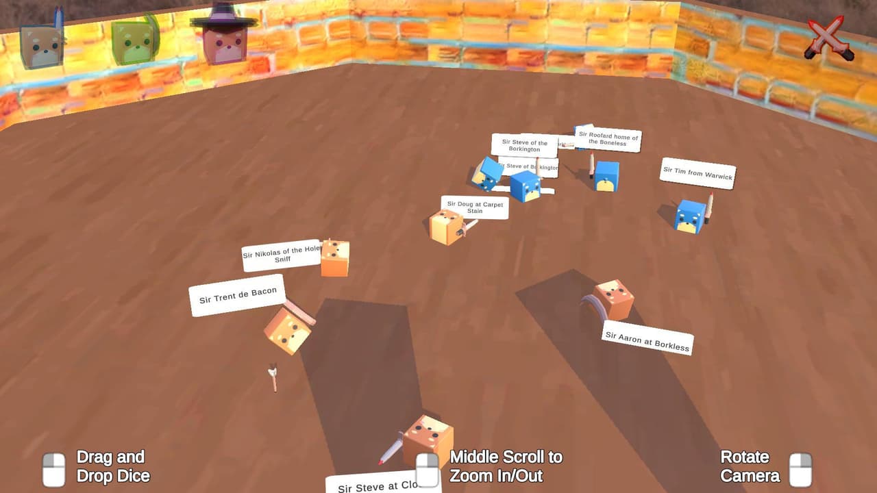 Super Dice Dogs Battle Arena screenshot 2