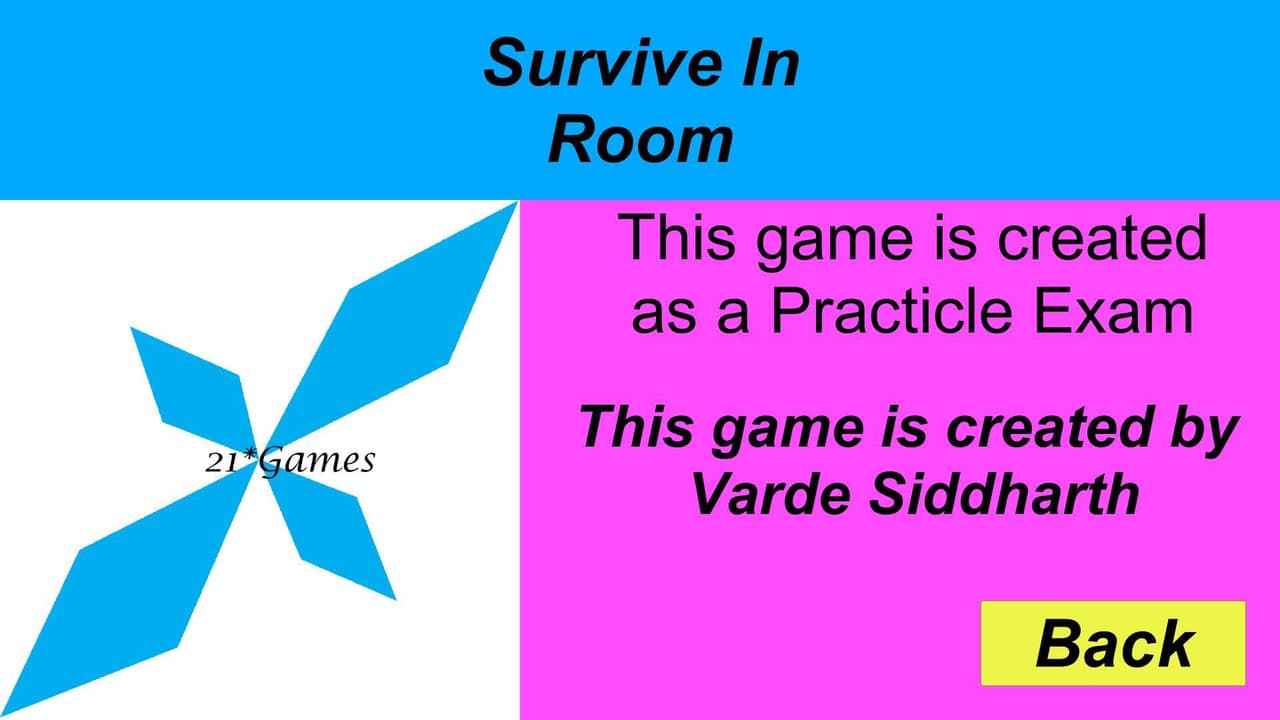 Survive In Room