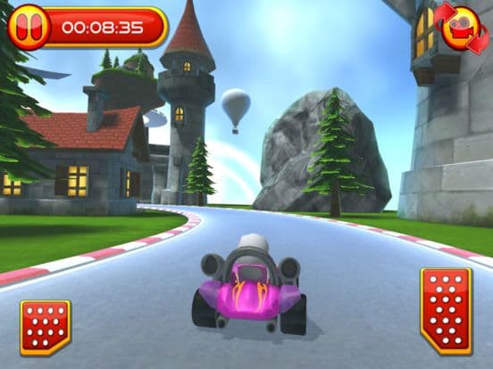 Cartoon Land Mini Car Driving Simulation Fr screenshot 6