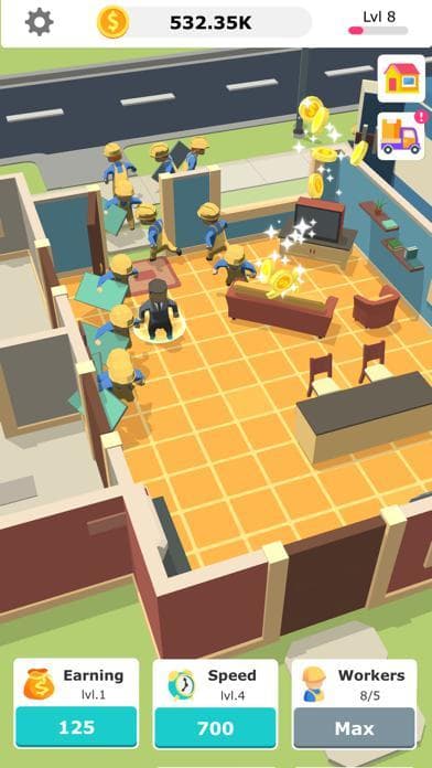 Idle Decoration Inc screenshot 3