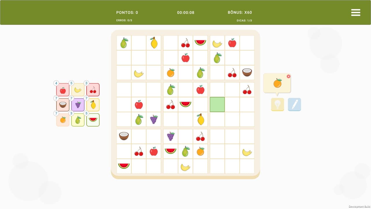 Fruit Sudoku screenshot 2