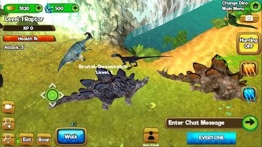 Dino World Online - Hunters 3D screenshot 6