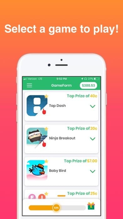 GameForm: Play Games for Money screenshot 2