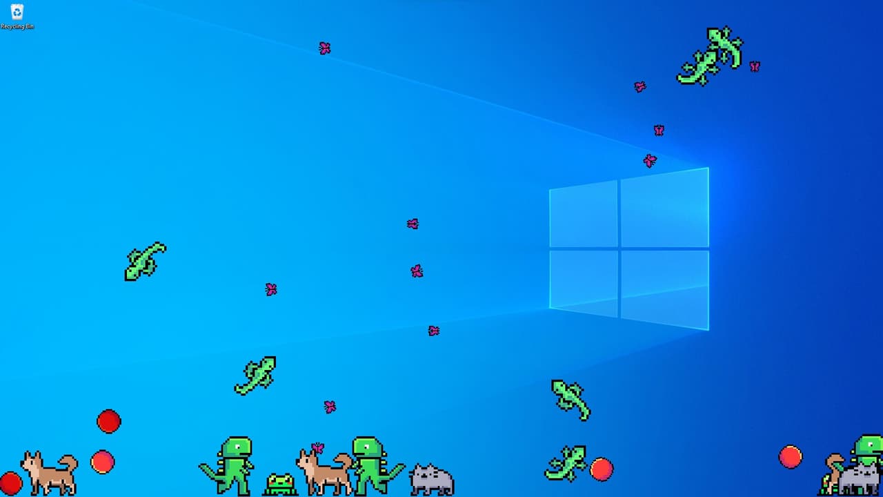 Desktop Creatures screenshot 5