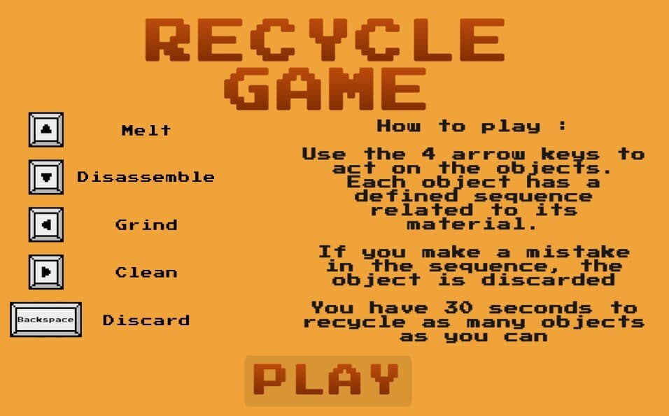 Recycle Game (Gamedev.js 2022 jam) screenshot 3