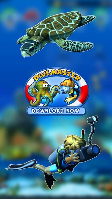 DiveMaster - Guide scuba divers in the best underwater deep sea diving adventure game, collect and share photos about ocean animals