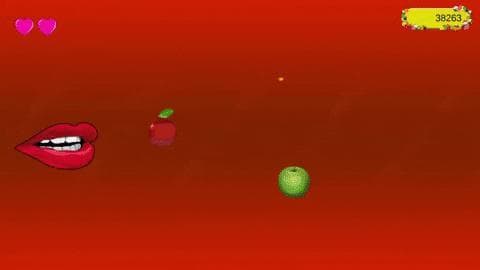 Fruity Lips - Endless 2d Runner screenshot 2