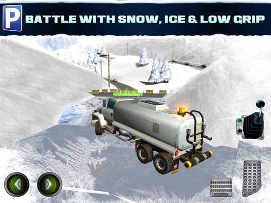 Ice Road Trucker Parking Simulator 2 a Real Monster Truck Car Park Racing Game screenshot 5