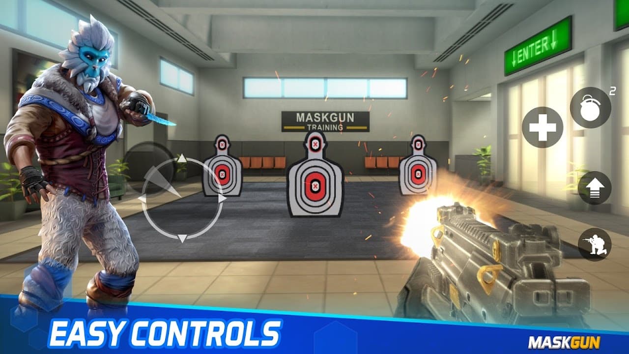Maskgun Online Multiplayer FPS Shooting Gun