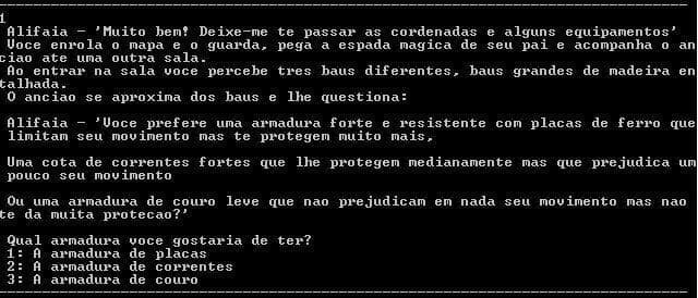 Jogo do elefante - RPG text