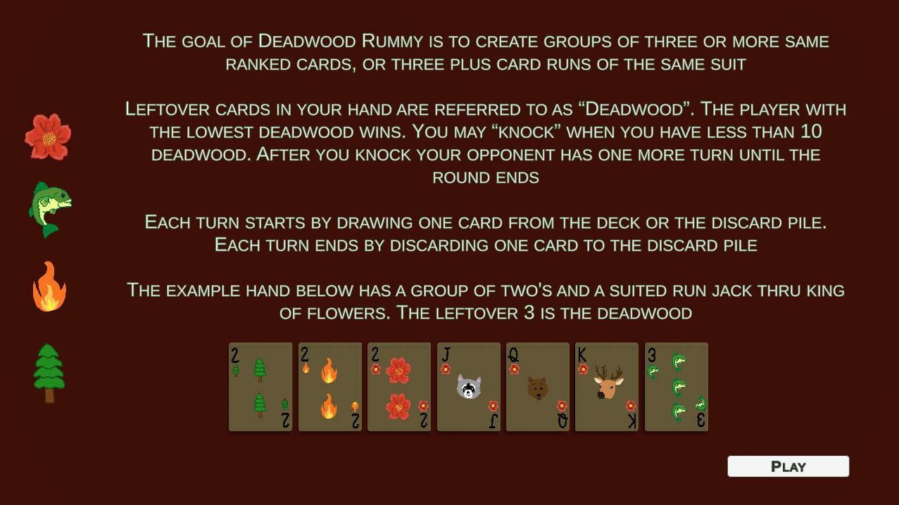 Deadwood Rummy screenshot 3