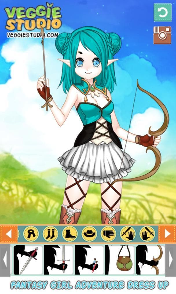 Fantasy Girl Dress Up