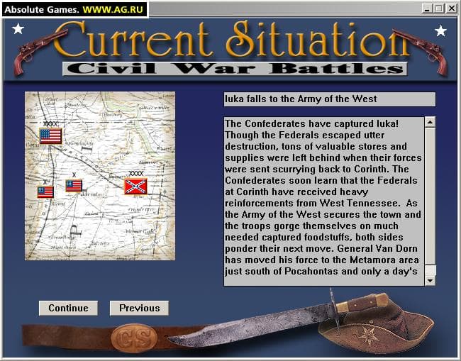 Civil War Battles: Campaign Corinth screenshot 2
