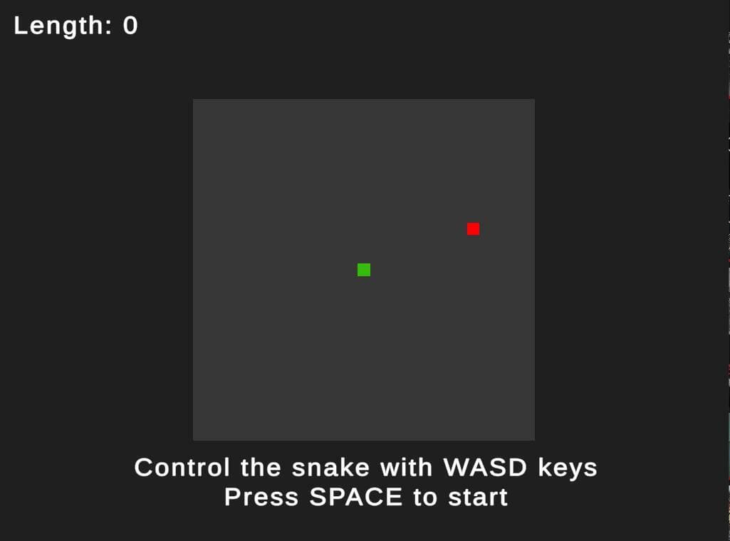 Simple Snake Game (aaschmitt) screenshot 2