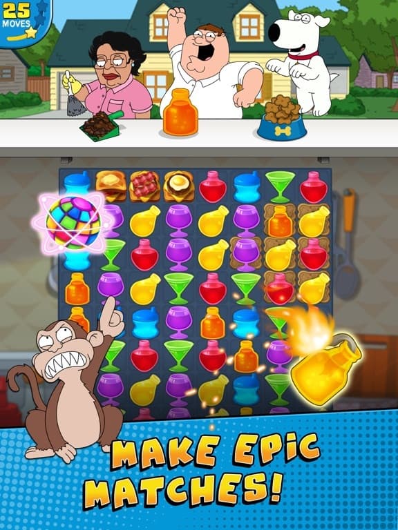 Family Guy Freakin Mobile Game screenshot 2