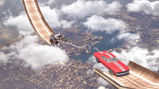 Mega Ramp Vegas - Chained Cars screenshot 5