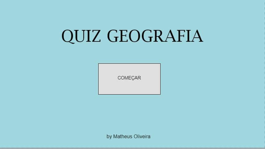 TJL - Quiz Geografia 1