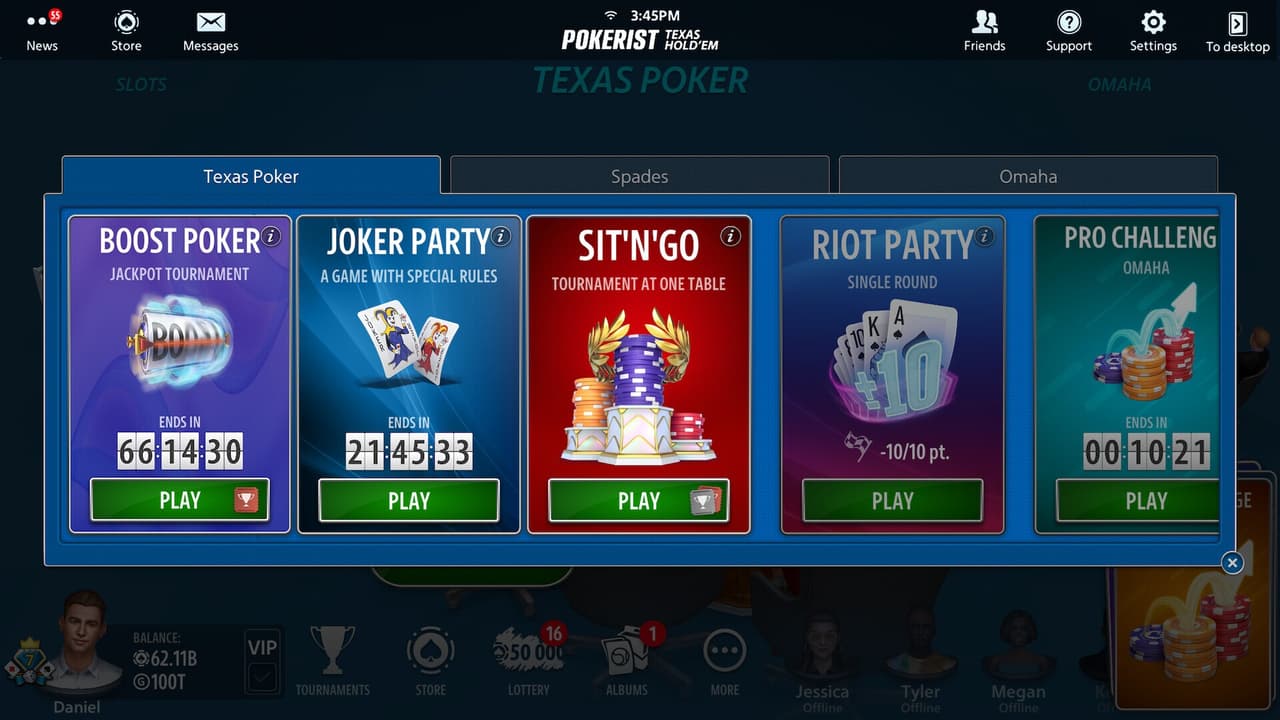 Texas Holdem Poker: Pokerist screenshot 3