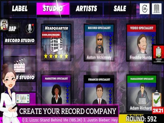 MusicLabeLManagerExtra 2K21 screenshot 3