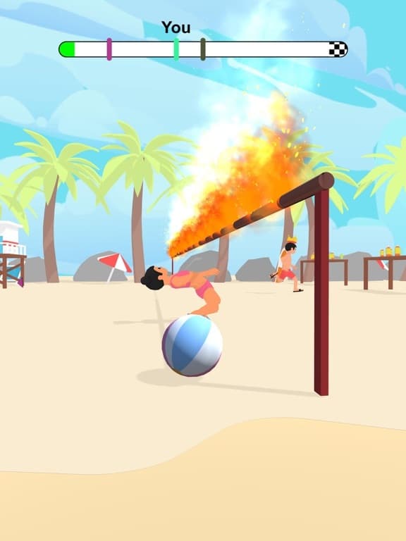 Limbo Race 3D screenshot 2
