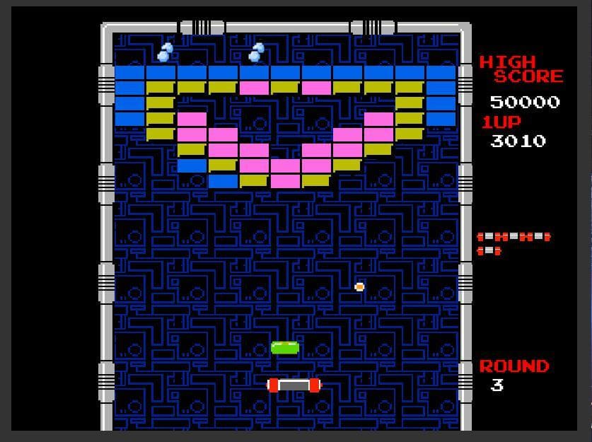 Arkanoid Remake (keybasket) screenshot 3