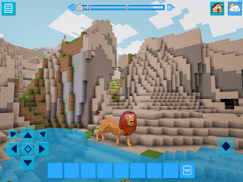 RealmCraft 3D: Free Block Building Game with Skins Export to Minecraft screenshot 5