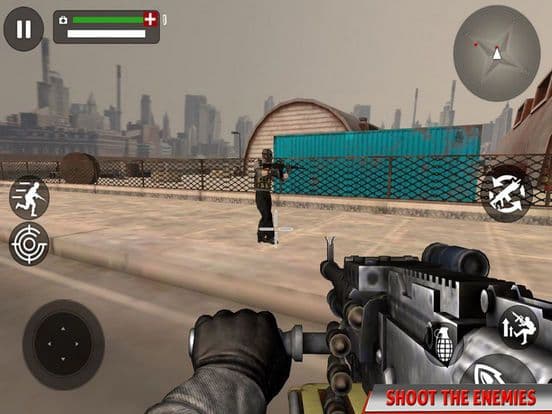 3D Commando Sniper Hunter Surv screenshot 2