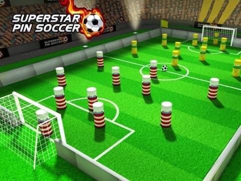 Superstar Pin Soccer - Table Top Cup League - La Forza Liga of the World Champions screenshot 3