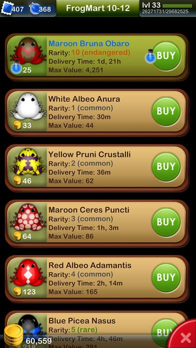 Pocket Frogs - Free pet farming