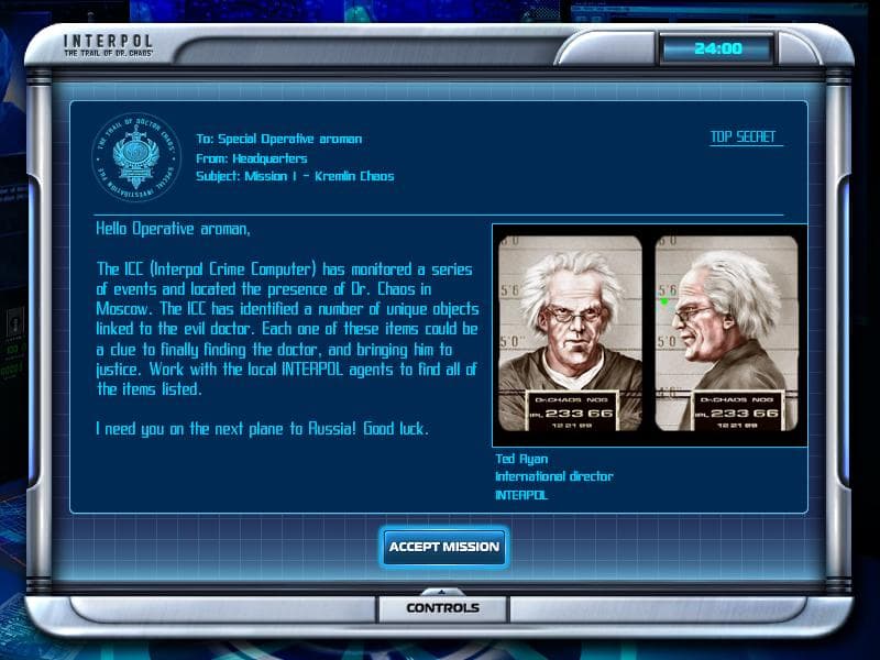 Interpol: The Trail of Dr. Chaos screenshot 5