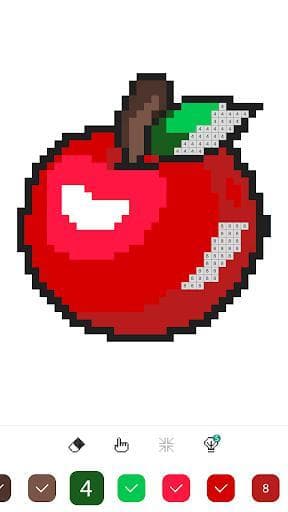 Color by Number - Pixel Coloring Book screenshot 2