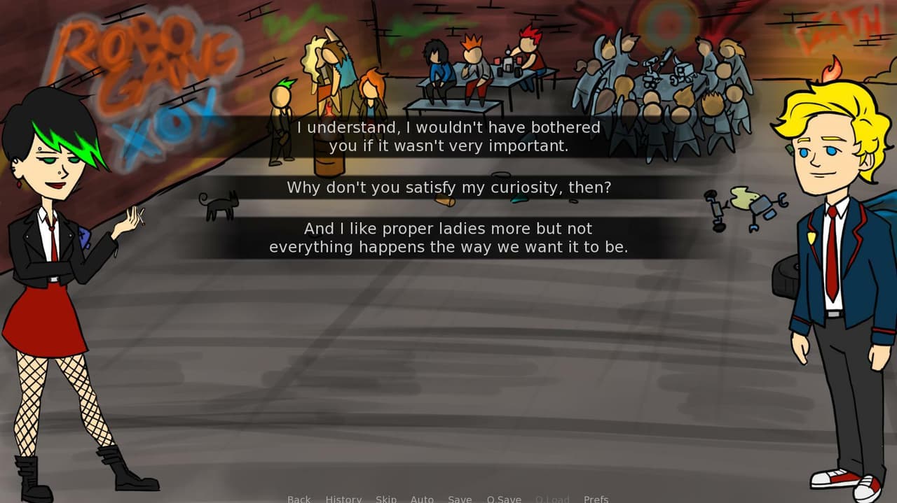 Chaotic Academia: A Noir Robotics Mystery screenshot 5