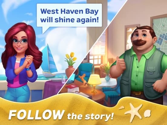 Match Town Makeover: Design screenshot 6