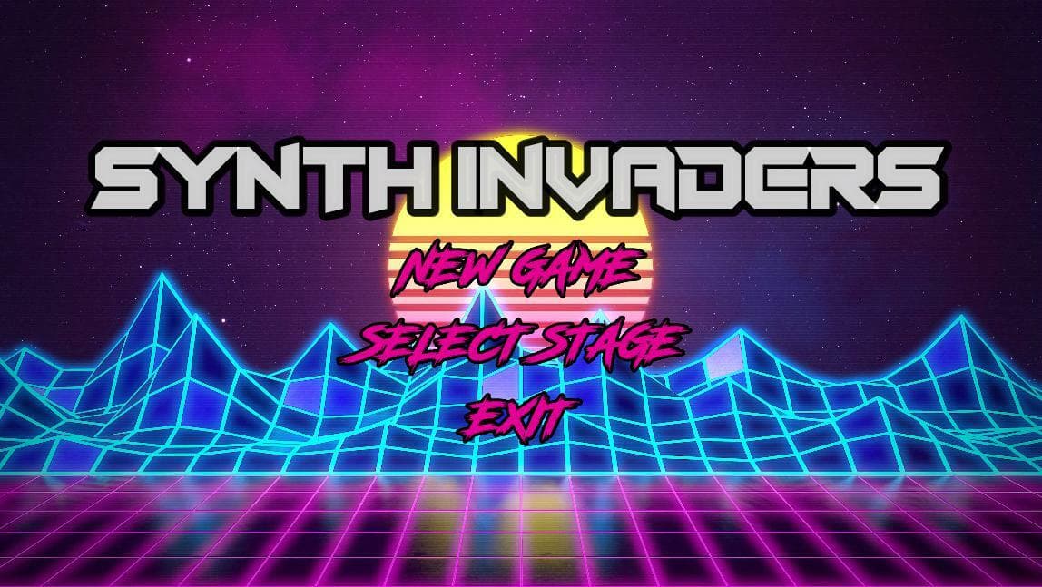 Synth Invaders screenshot 2