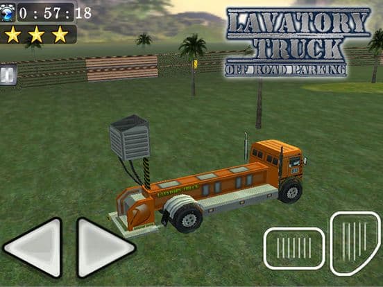 Lavatory Truck Offroad Parking