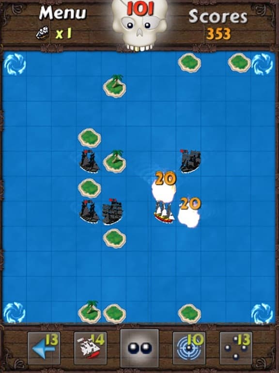 Seven Seas Deluxe - Destroy Pirate screenshot 3