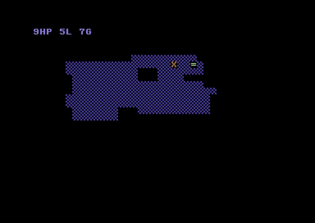 Roguelike 10 (C64) by Bago Zonde screenshot 2