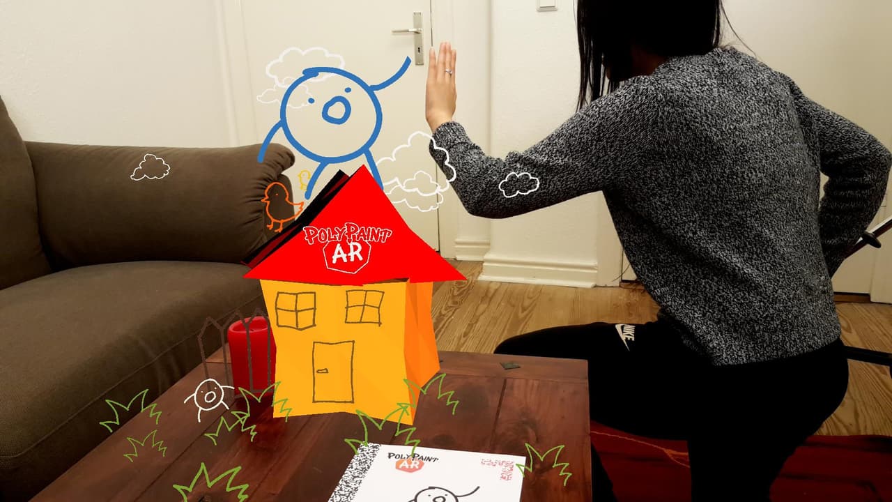 PolyPaint AR screenshot 2
