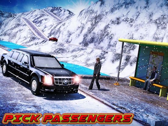 Offroad Hill Limo Driving 3D screenshot 2