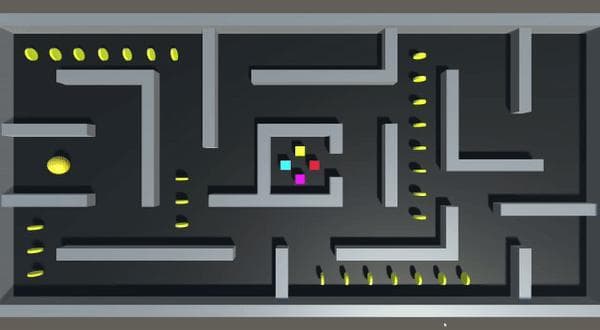 Pac-Man 3D (test game)