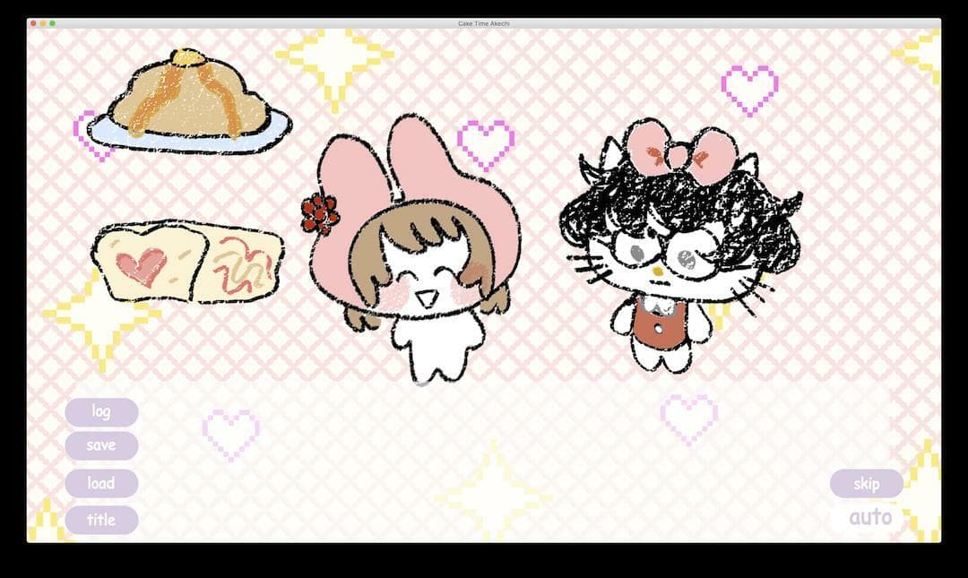 cake time - a persona 5 poopiepost visual novel